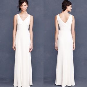 J. Crew Sophia Silk Wedding Gown